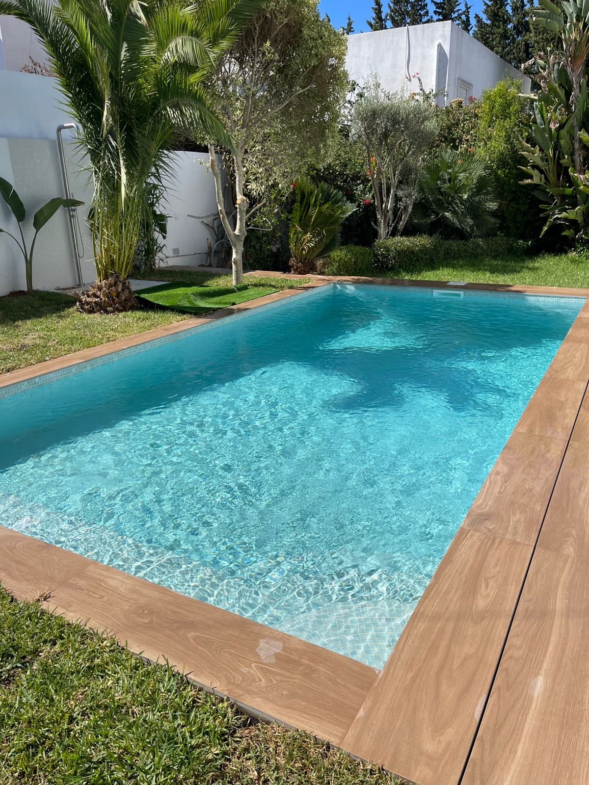 Piscine avec mosaic Barbo